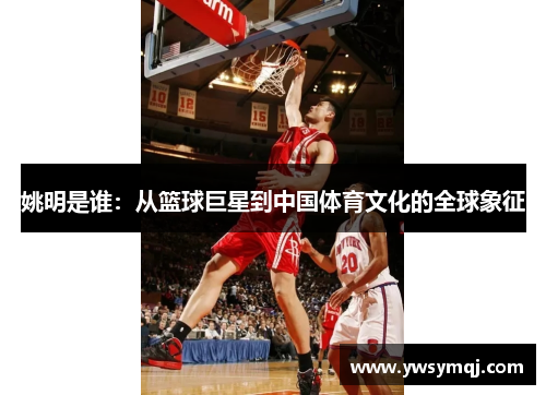 姚明是谁：从篮球巨星到中国体育文化的全球象征